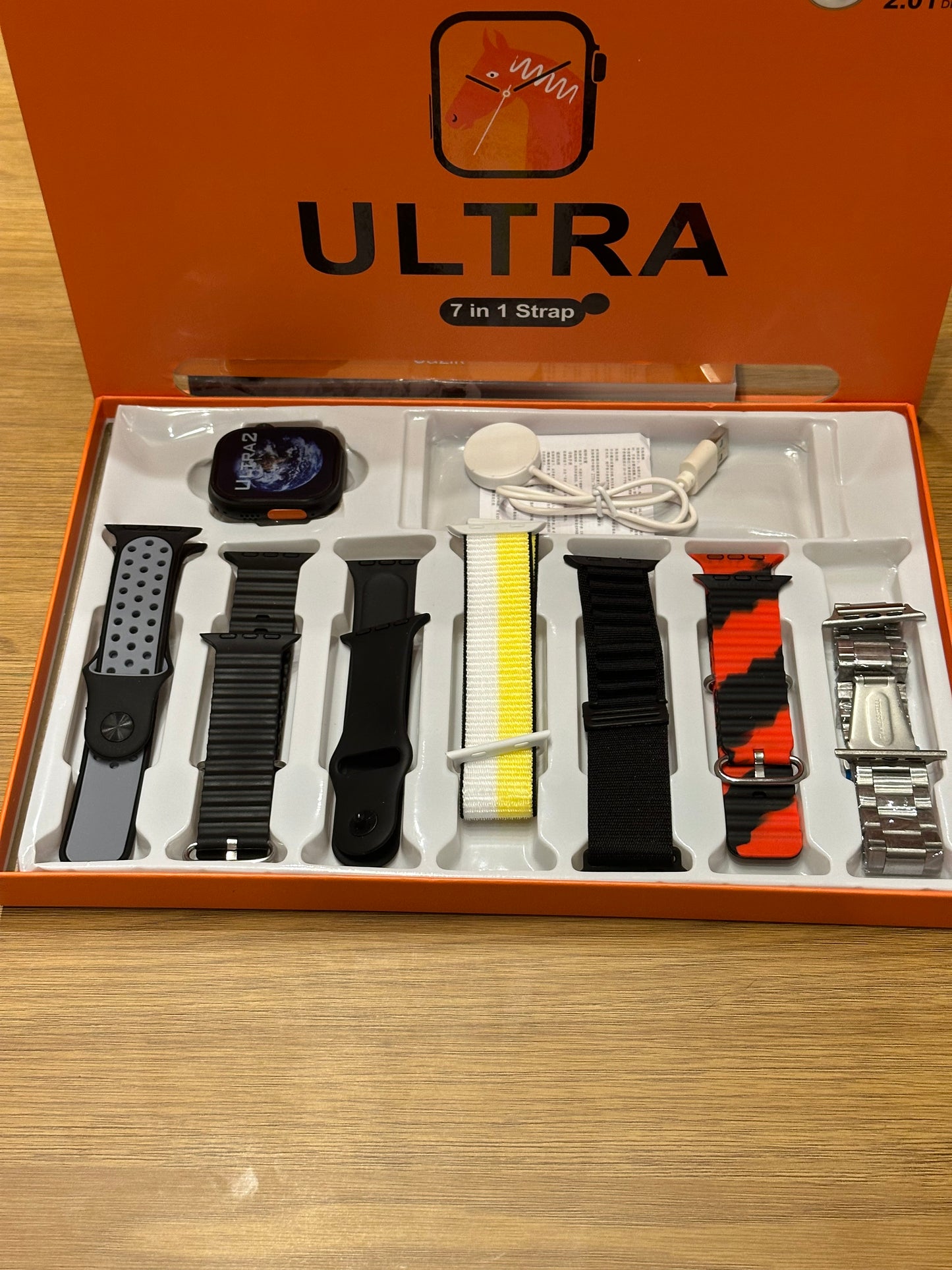 Smartwatch ULTRA+7 pulseiras