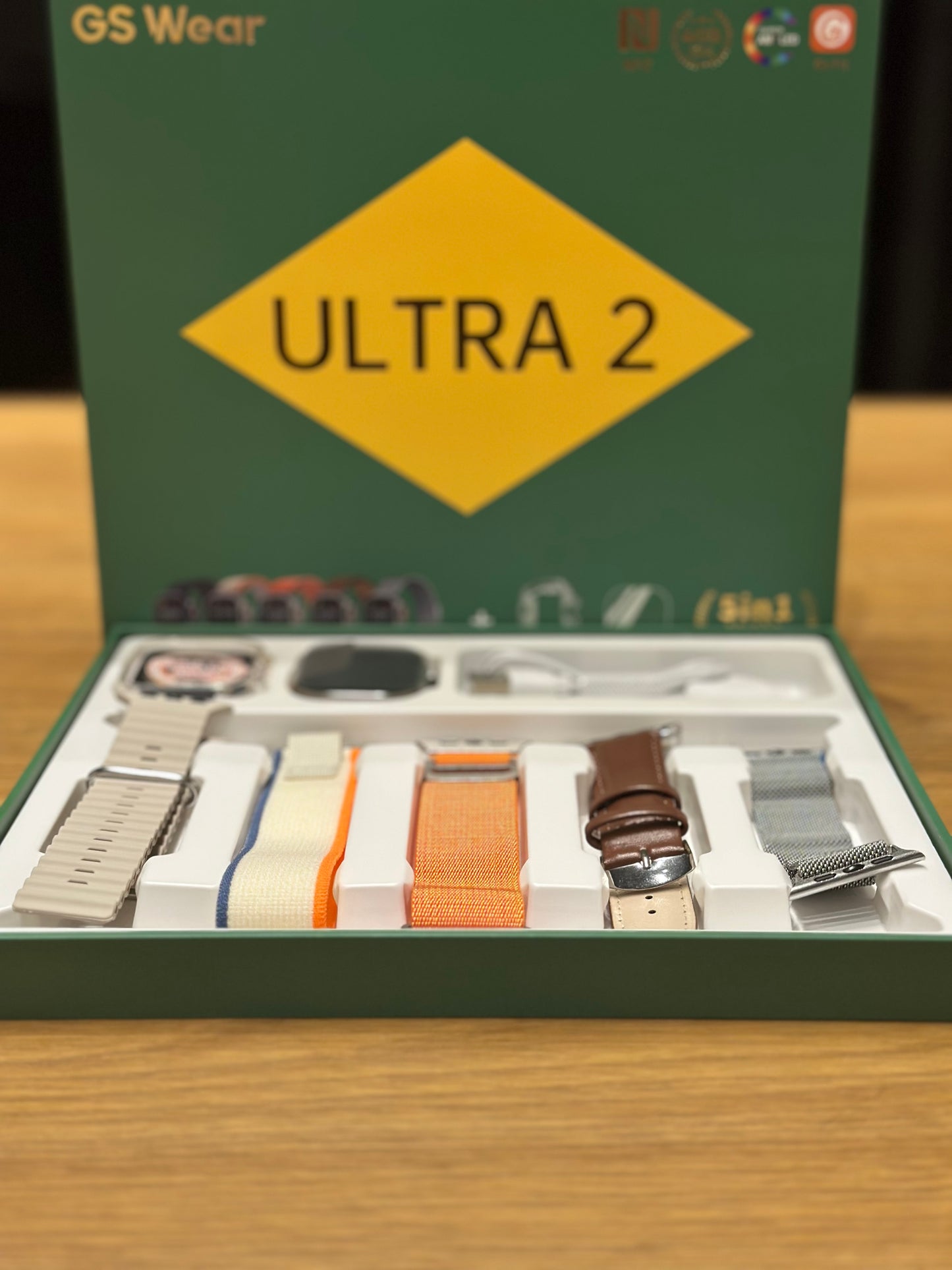 Smartwatch ULTRA2 +5 pulseiras