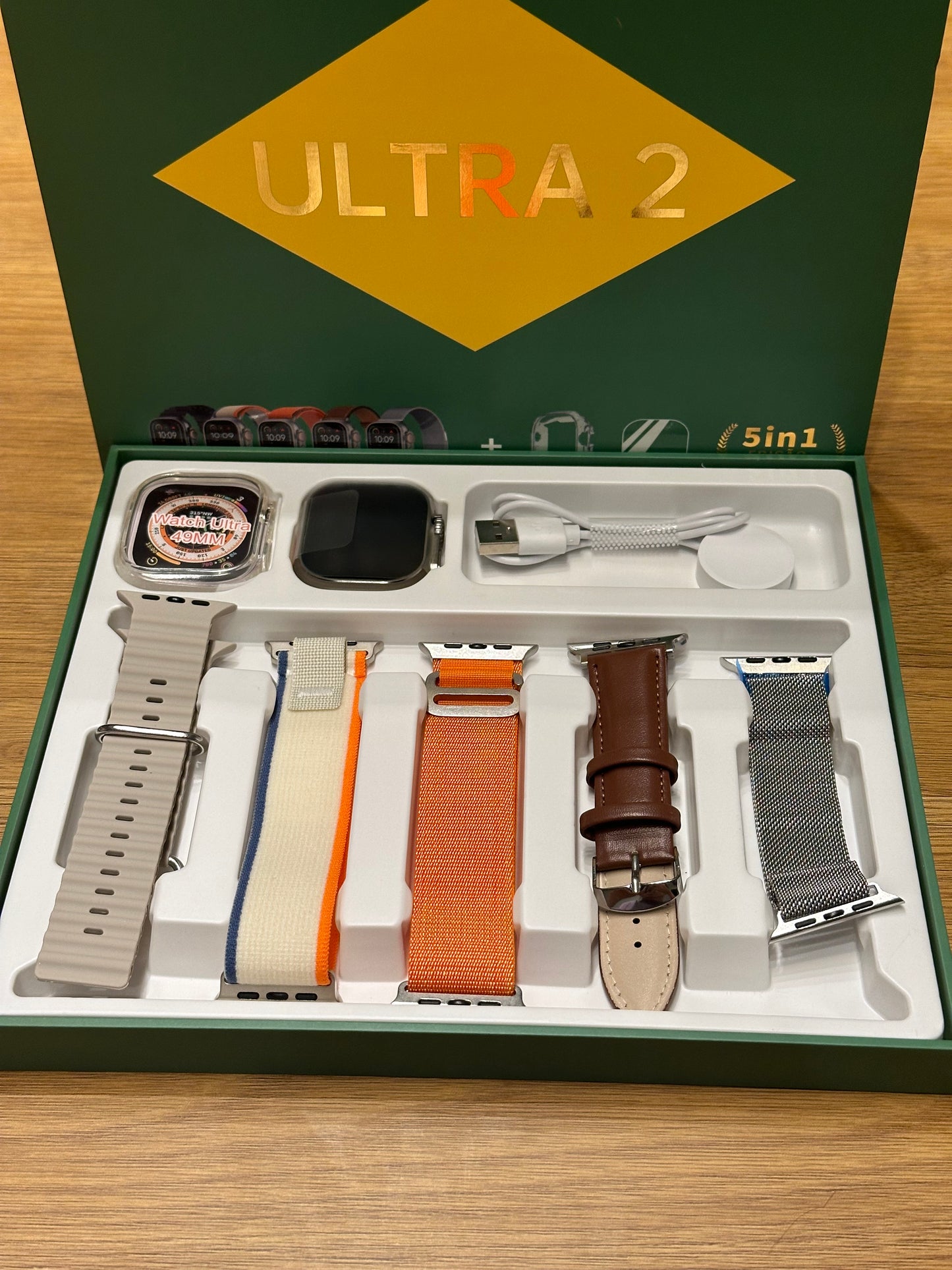 Smartwatch ULTRA2 +5 pulseiras